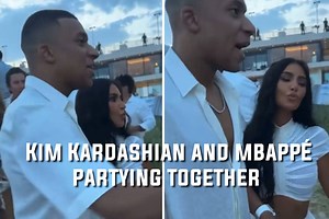 Kim Kardashian and Mbappé partying together and people say they are dating
