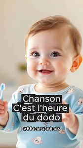 2.6M views · 67K reactions | Extrait de la chanson "c'est l'heure du dodo". Qui va la faire écouter à bébé avant de dormir ? (Vidéo créée avec de l'IA) #bébé #chanson #musique #dodo | BBeauxparleurs | Facebook