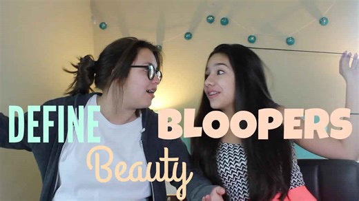 Define beauty bloopers!