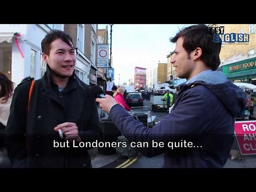 Easy English 4 - Talking To People On The Street In London