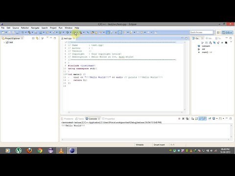 How to install and run Eclipse IDE for C/C++ Developers on windows [HD + Narration]