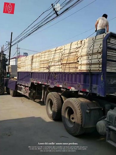 Efficient Brick Wood Pallet for Cement Block Machine Loading & Export Shipping from Hongfa Factory