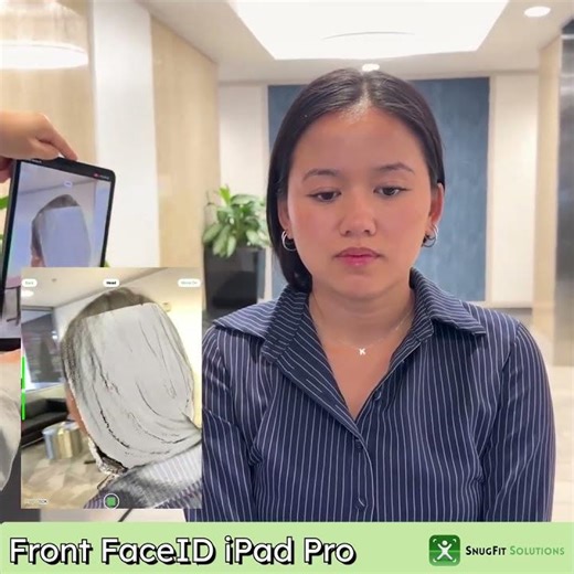 Face ID scanning capabilities using an iPad Pro #orthoticsandprosthetics #3dscanning #medicaltech