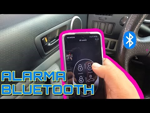 Configurando ALARMA de carro, con Bluetooth 🚗