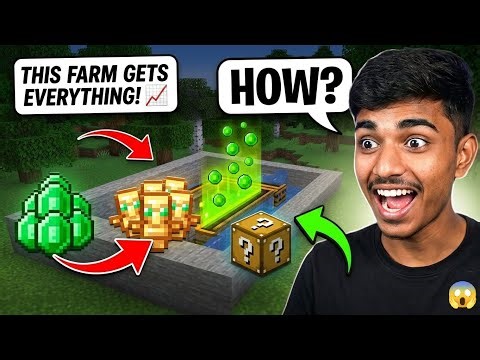 One Ultimate Farm That Gives EVERYTHING in Minecraft 🔥 (Easy & OP!)