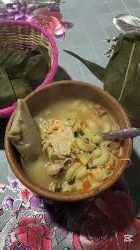 🌽🔥 ASMR Cocinando Tamalitos en Hoja de Milpa + Caldo de Pollo 🍲