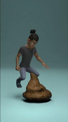 Is This Poop Funny Animated Shorts | Pokefy #funny #shorts #funnyanimation