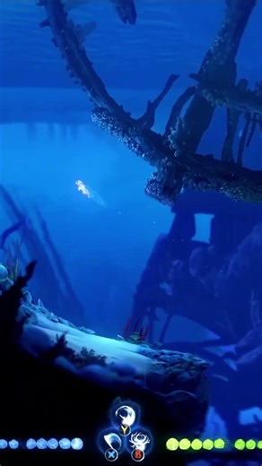 Entering Luma Pools #metroidvania #gaming #oriandthewillofwisps