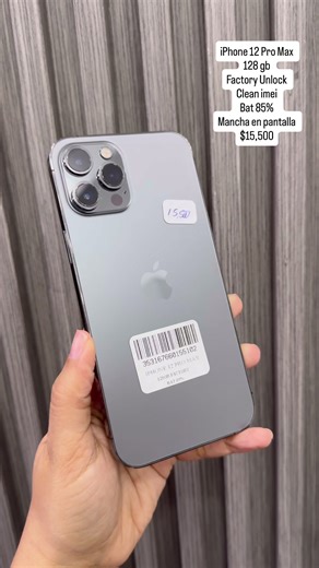iPhone 12 Pro Max 128GB Desbloqueado en Oferta