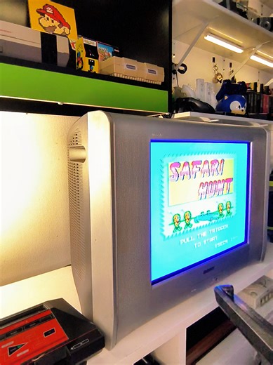 Revivendo Safari Hunt com Light Phaser do Master System