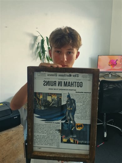 Proudly Sharing My Batman Art