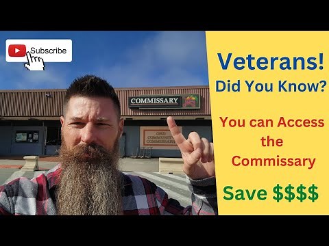 Access the Commissary and save 25%