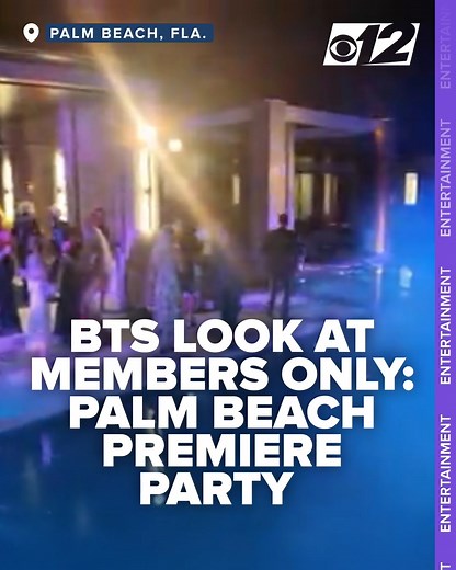 BTS LOOK AT MEMBERS ONLY: Palm Beach polish is about to shine even brighter on December 29, when a new Netflix series slips behind the gates of its most lavish lifestyles. Read more: https://bit.ly/4pYtnT1 | CBS 12 News