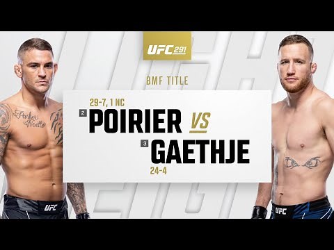 UFC 291: Dustin Poirier vs Justin Gaethje 2 Highlights