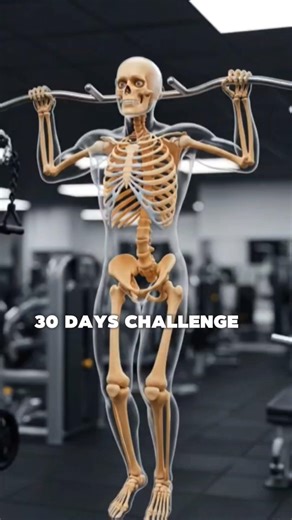 1000 pull-ups a day for 30 days… this is what it really does to your body 💀”
