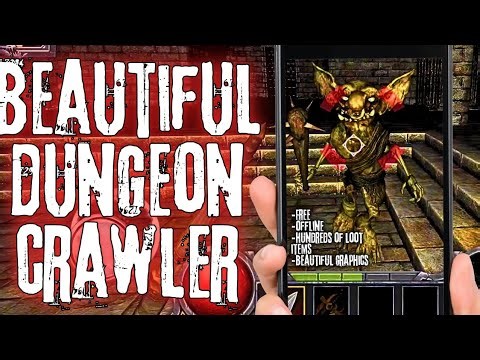 Beautiful Retro themed Dungeon Crawler - OFFLINE + FREE