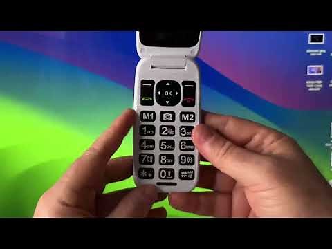 Geemarc CL 8700 Téléphone Portable : Accessible Clavier Vocal Pour Malentendants Et Séniors