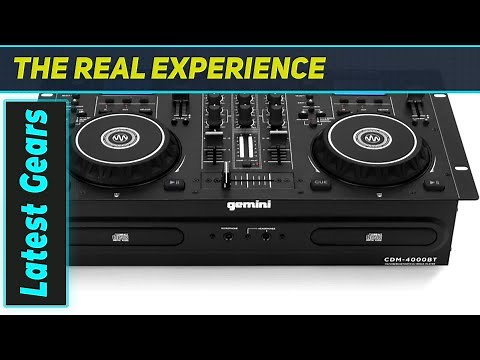 Gemini Sound CDM-4000BT: Your All-in-One DJ Powerhouse!