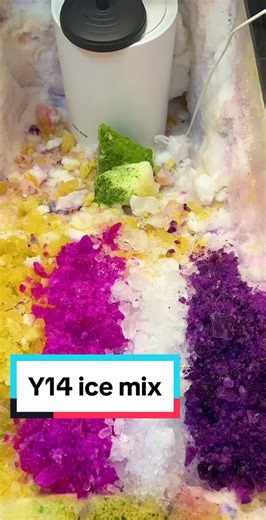 Y14 compilation series: Ice mix 💛🩷🤍💜 #onlybites #ice #iceeating #iceeatingasmr #asmr #asmrsounds #asmrvideo #y14