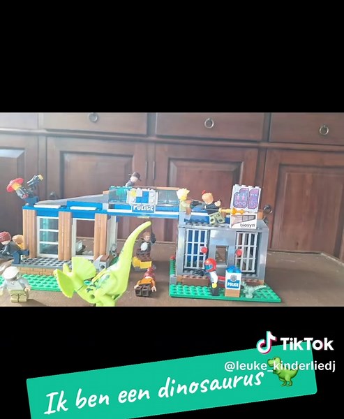 Dino's Overvallen Lego Politiebureau