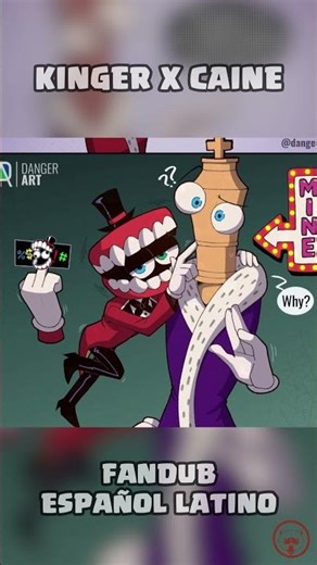 KINGER X CAINE - Fandub Español #fandub #caine #kinger #digitalcircus #theamazingdigitalcircus #tadc