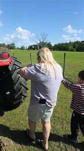 fiber going in # high-tech #internet #casetractor #homemade #highspeed #family