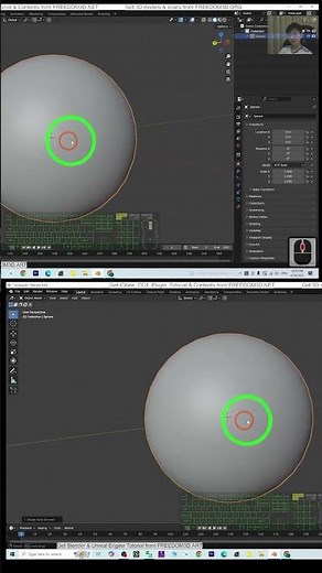 How to make it smooth - Blender 4.4 Tuturial #blender #shade #smooth #tutorial #3dmodeling