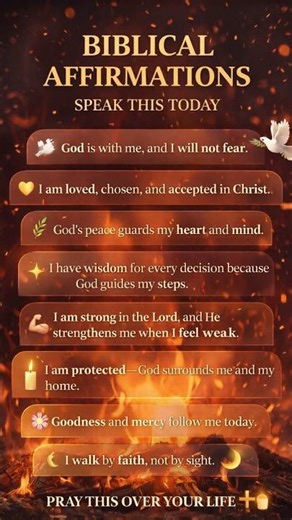 Biblical Positive Affirmations + Short Prayer (Speak This Over Your Day)