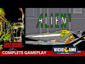 🎮 Alien 3 (Super Nintendo) Complete Gameplay