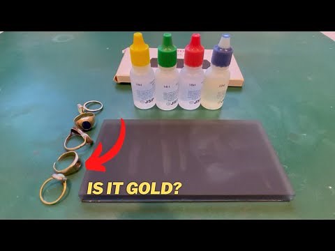 Is it Gold? Testing Gold with the Acid Test Kit