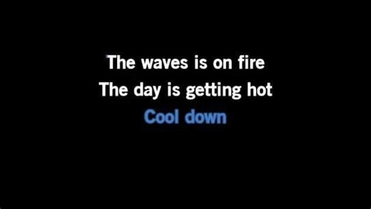 Karaoke Cool Down - Kolohe Kai - CDG, MP4, KFN - Karaoke Version