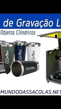 Máquina de Gravação a Laser E10 para Copos e Garrafas Mecolour