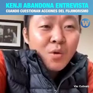 2.1M views · 53K reactions | Periodista de Cutivalú hace recuento de las acciones del fujimorismo y Kenji decide abandonar la entrevista. | Wayka | Facebook