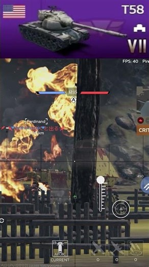 T58💥🔥 | War Thunder Mobile