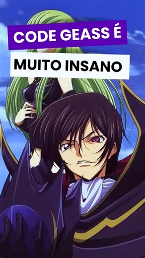 CODE GEASS É UM ANIME ABSURDO #anime #viral #fyp #shorts #codegeass #lelouch