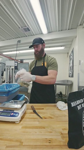 Craving summer sausage? Learn to make your own in our recent YouTube video! 😋 Watch the full video now on YouTube: The Best Homemade Deer Snack Meat You'll Ever Eat! 🦌 #foryou #fyp #thebeardedbutchers #youtube #summersausage #deer #venison #meat #diy #hunt #hunting