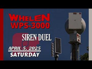FS 2001 + Whelen Siren Duel! | Livonia, Michigan | April 5, 2025