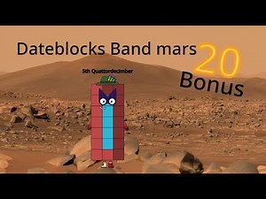 Dateblocks band mars 20 + BONUS