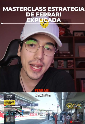 Masterclass de estrategia de Ferrari en Barcelona #formula1 #f1 #tiktokdeportes #escaleraf1 #hamilton