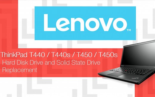 ThinkPad T440, T440s, T450, T450s SATA硬盘更换教程