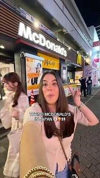 LET’S TRY MCDONALD’S IN JAPAN 🤯🇯🇵🍟✨🍔 this menu is crazy #mcdonalds #mcdonaldsjapan #japanfood