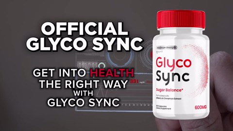 Glyco Sync Capsules, Official Glyco Sync Balance Pills with All Natural Ingredients, Advanced Formula GlycoSync Joint Support for Health and Wellness Extra Strength for Men and Women (60 Capsules)