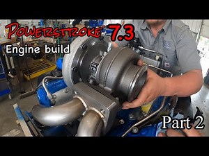Back on the 500hp 7.3 Powerstroke build with some exciting parts from @AreaDieselService