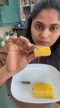 आज अचानक ढोकळा खायची खूप इच्छा झाली 😋 ENO Pasun DHOKALA #shorts