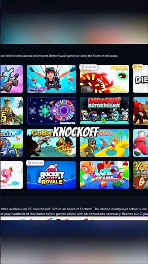I Played Every Rip-Off Fortnite Game 💀