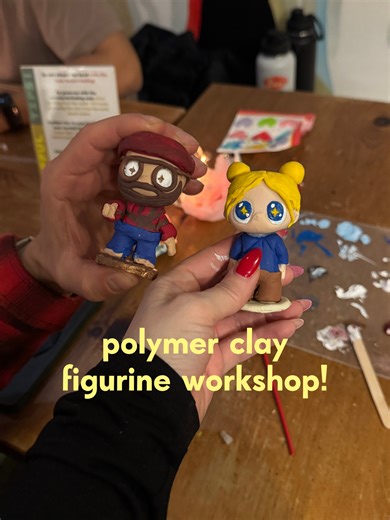 Did you know there’s a workshop in Toronto where you can make your own custom polymer clay figurine? We had the pleasure of taking part in a @5to9playhaus workshop — a beginner-friendly, hands-on experience led by artist and host Diem Chung. Using her custom-designed molds, you’ll spend four creative hours learning how to sculpt, bake, and paint your very own figurine. And yes — you leave with your finished piece in hand, space buns optional. New workshops loading for March—be sure to give @5to9