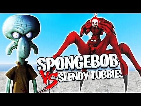 SPONGEBOB vs SLENDYTUBBIES (Garry's Mod)
