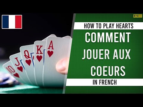Comment jouer au jeu de cartes Hearts | apprendre les règles du jeu de cartes | apprendre la belote