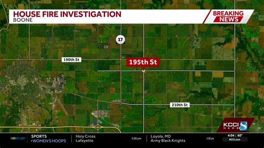 Crews investigate Boone County house fire