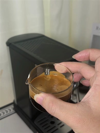 Coffee espresso made with HiBREW H5A coffee machine #espresso #cappuccino #coffee #icedcoffee #coffeelatte